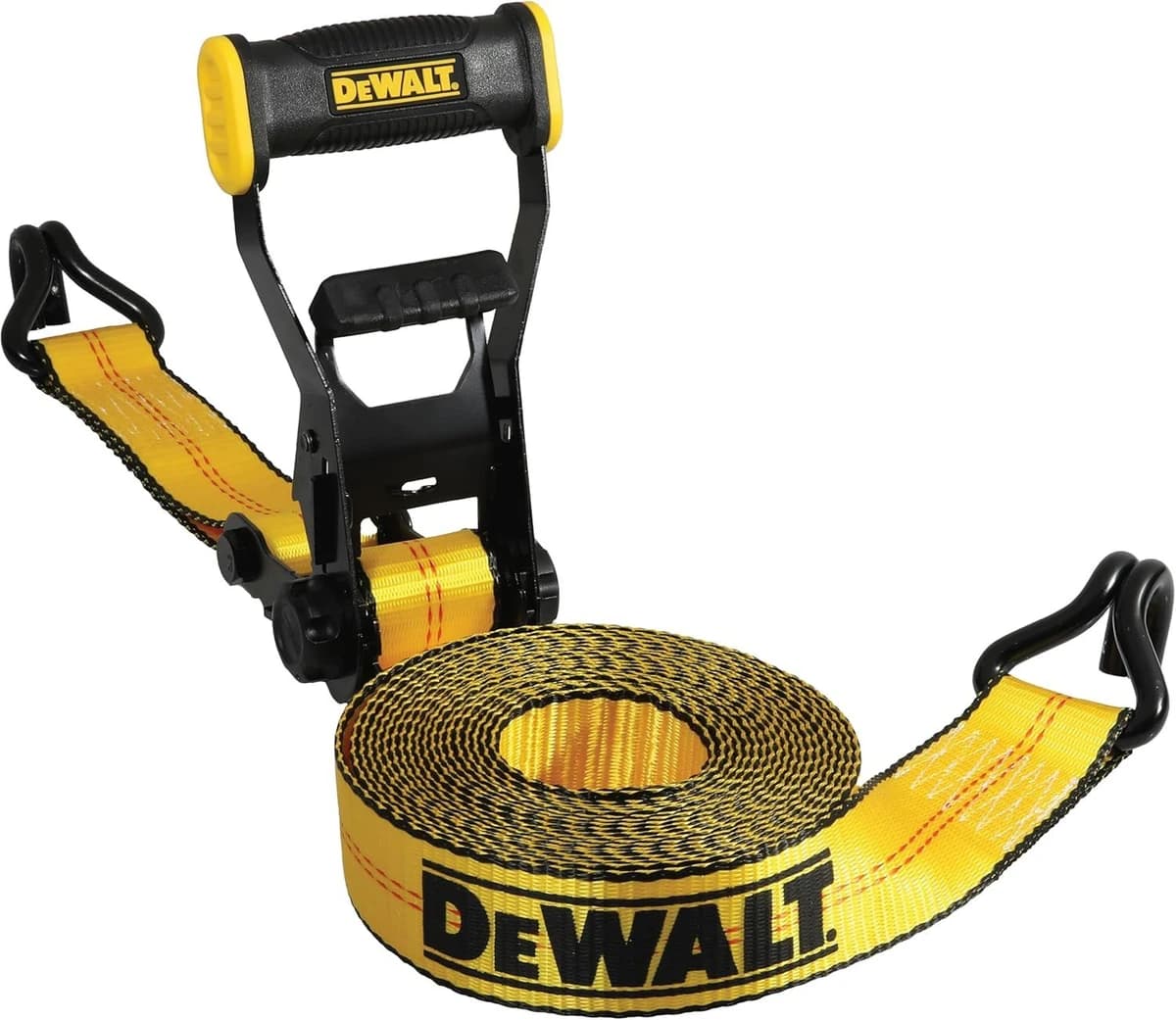 Dewalt 2" x 27' Heavy-Duty Ratchet Tie-Down Strap 10,000 LB Break Strength product image