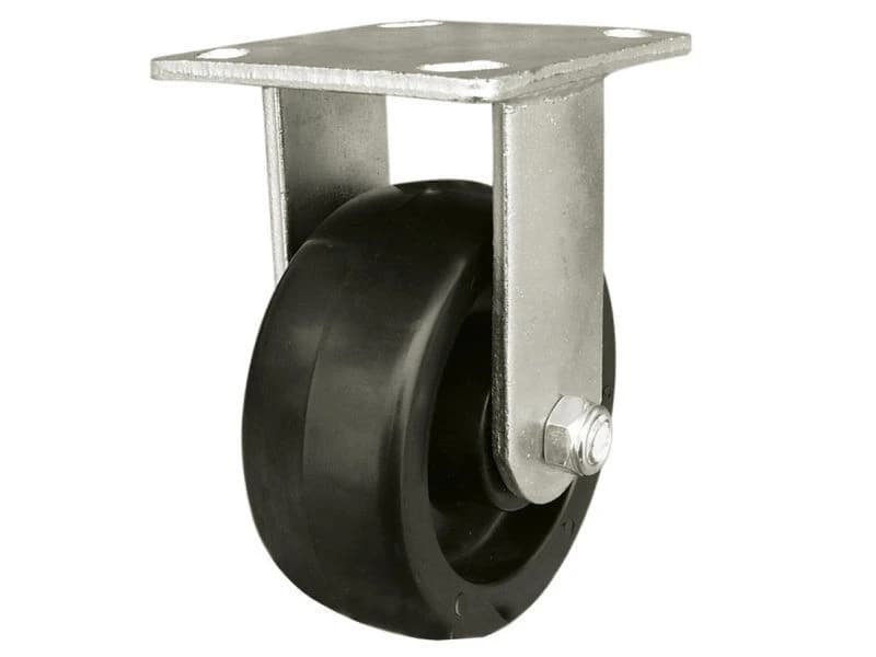 Shepherd 6" Polypropylene Wheel Rigid Plate Caster 500 lb Load Capacity product image