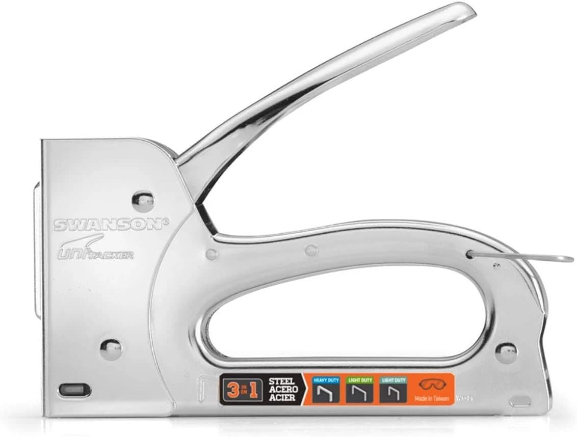 Swanson Unitacker 3in1 Steel Staple Gun uses Arrow HD (T50) & LD (JT21) Staples product image