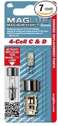 Mag 4 Cell C/D Xenon Lamp Bulb product image