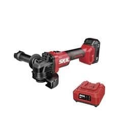SKIL PWR CORE Brushless 20V 4 1/2" Angle Grinder w/2amp Battery & Charger product image