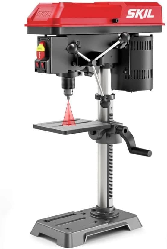 Skil 10" Benchtop Drill Press w/Laser Alignment & Work Light 5 Speed 6.2 Amp product image