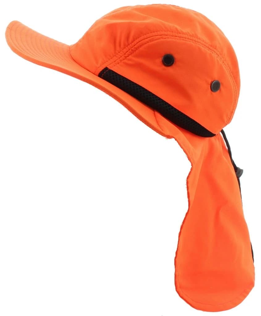 Large Bill Flap Cap Neon Orange product image