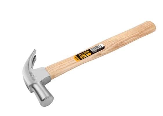 Tolsen Wood Handle Claw Hammer 16oz product image