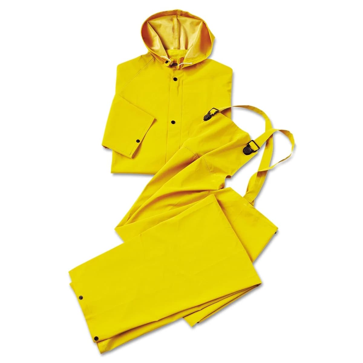Yellow Rain Suit PVC/Poly 35mil - L product image