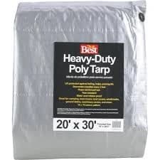 Silver Tarpaulin 20' x 30' product image