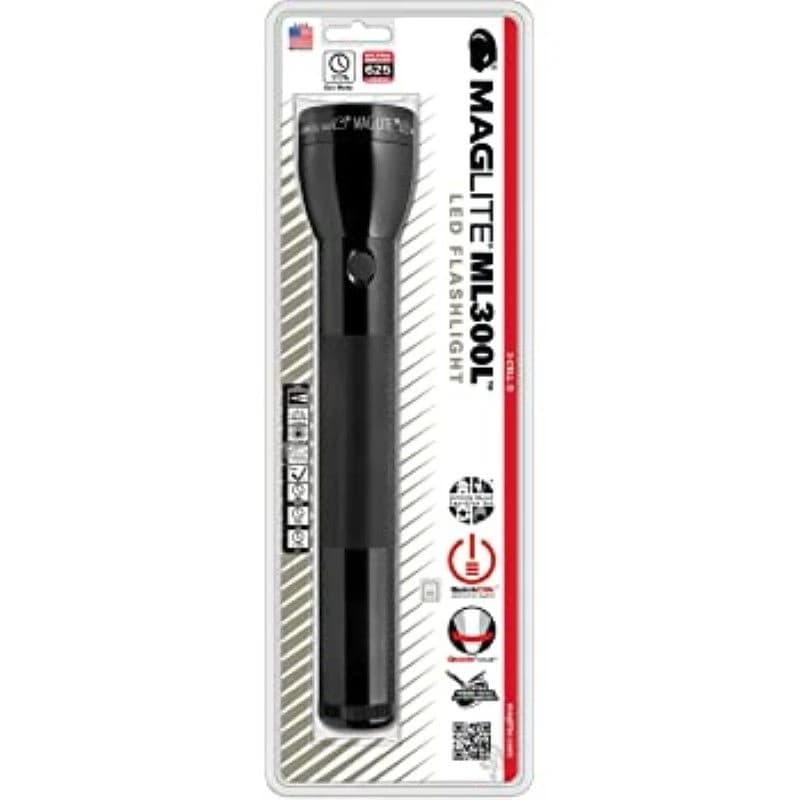 Maglite ML300L 3D-Cell LED Flashlight, Black product image
