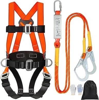 STATABSTA Full-Body Safety Harness Kit with Shock-Absorbing Lanyard product image