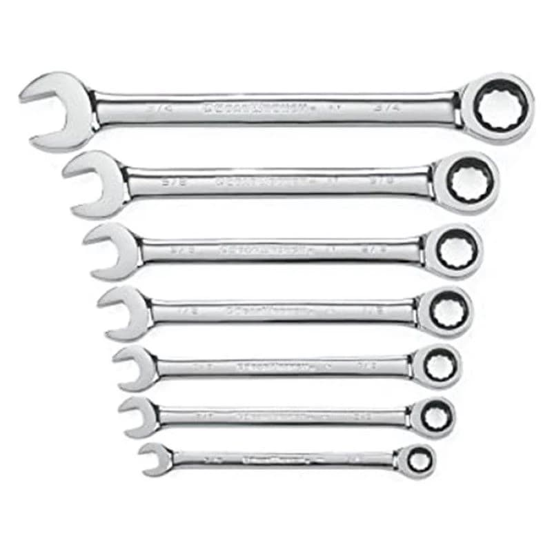 Gearwrench Ratchet Combination Spanner SAE 7pc product image