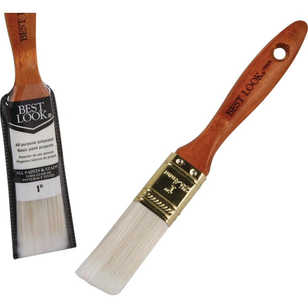 Best Look General Purpose 1 In. Flat Polyester Paint Brush product image