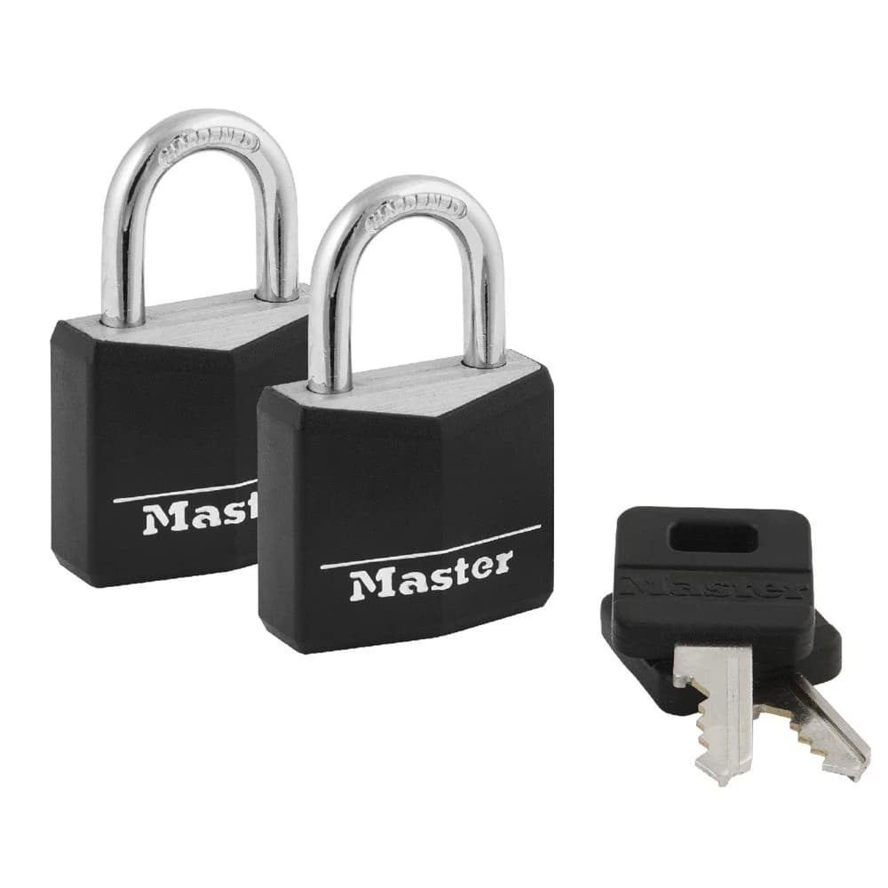 Master 30mm/1 3/16" Solid Body Padlock 2pk product image