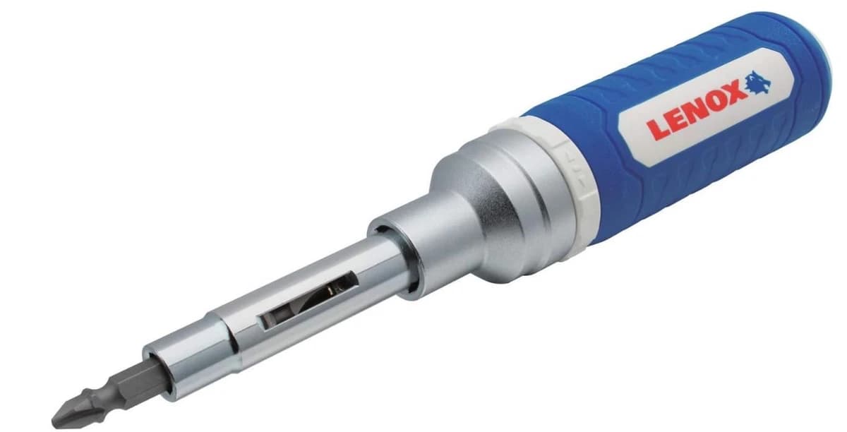LENOX Tools Screwdriver, 8-in-1 Ratcheting (LXHT60902) product image