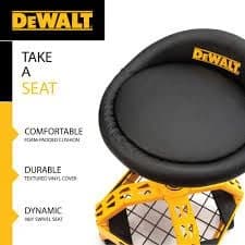 Dewalt Adjustable Shop Stool with Casters product image