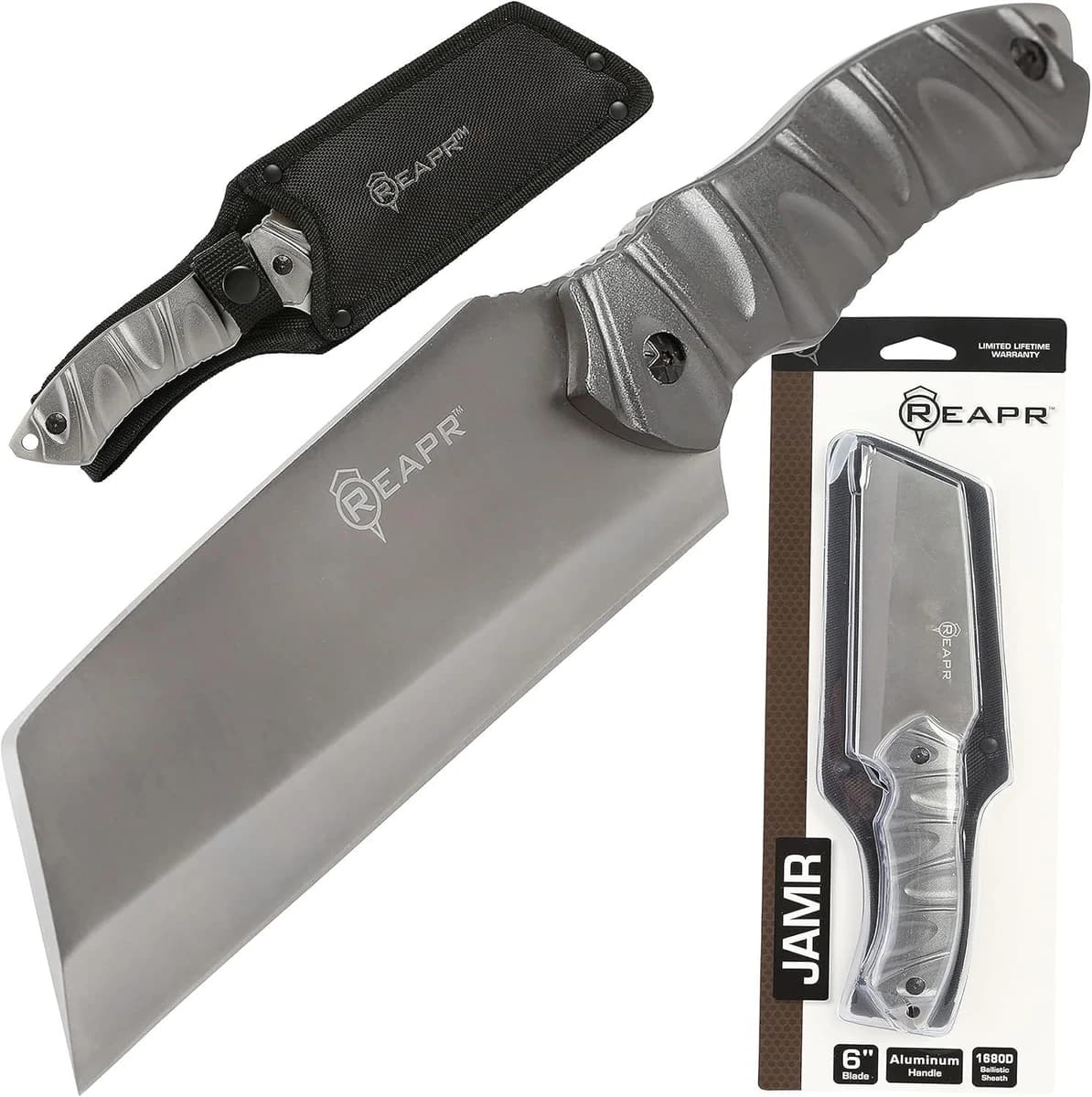 Reapr JAMR Knife with Sheath 11" Overall Length, Cleaver Knife product image