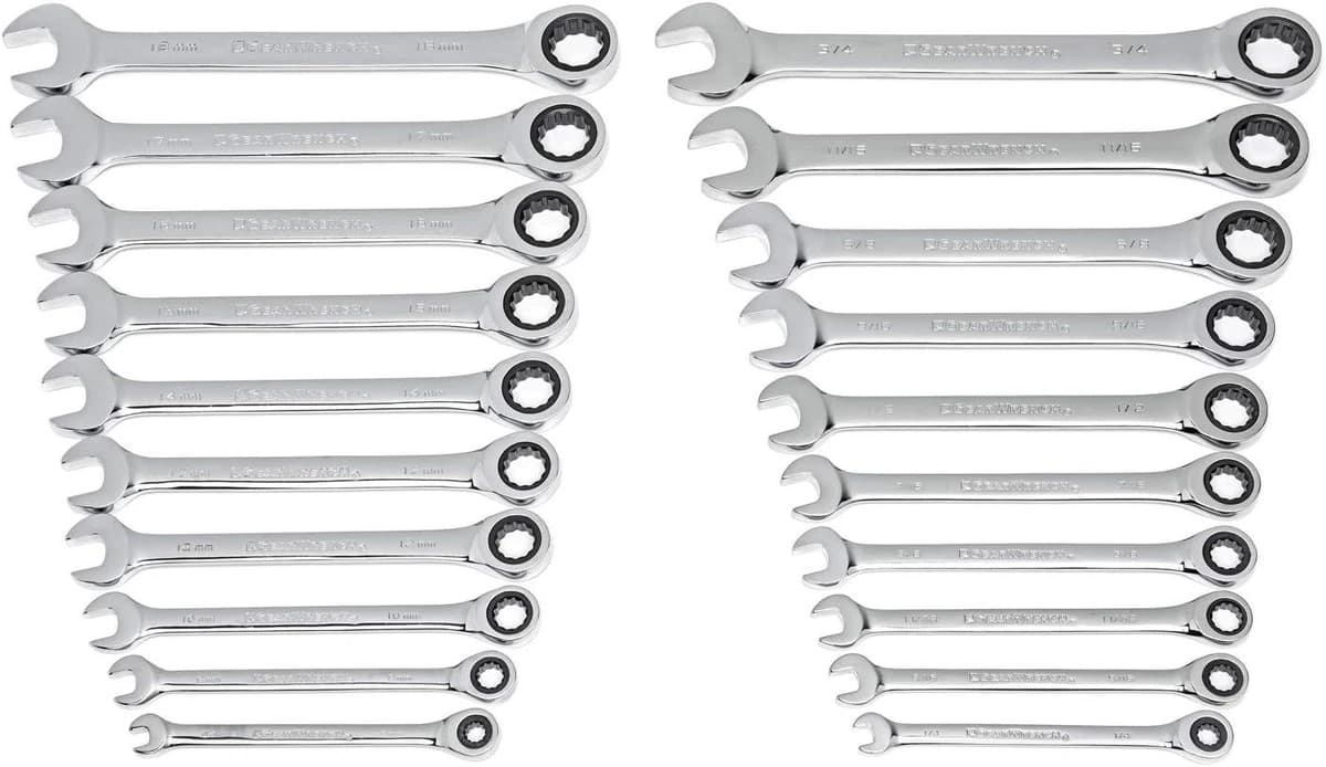 Gearwrench 20 Pc. Ratcheting Combination Wrench SAE/Metric product image