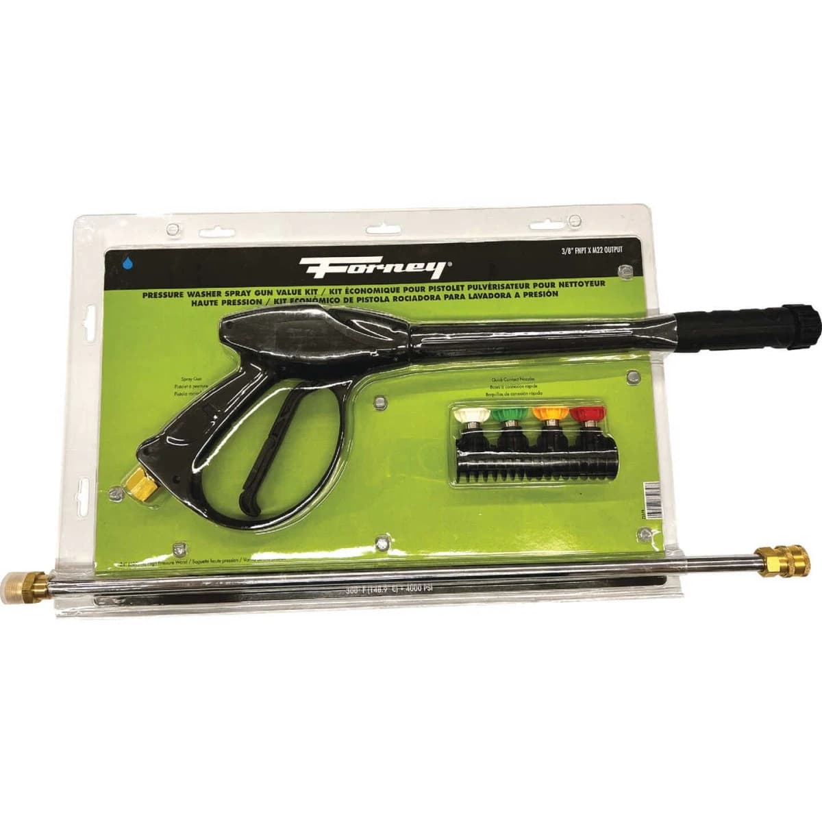 Forney Spray Gun, Lance, Multi-Tip Adjustable Nozzle Value Kit product image