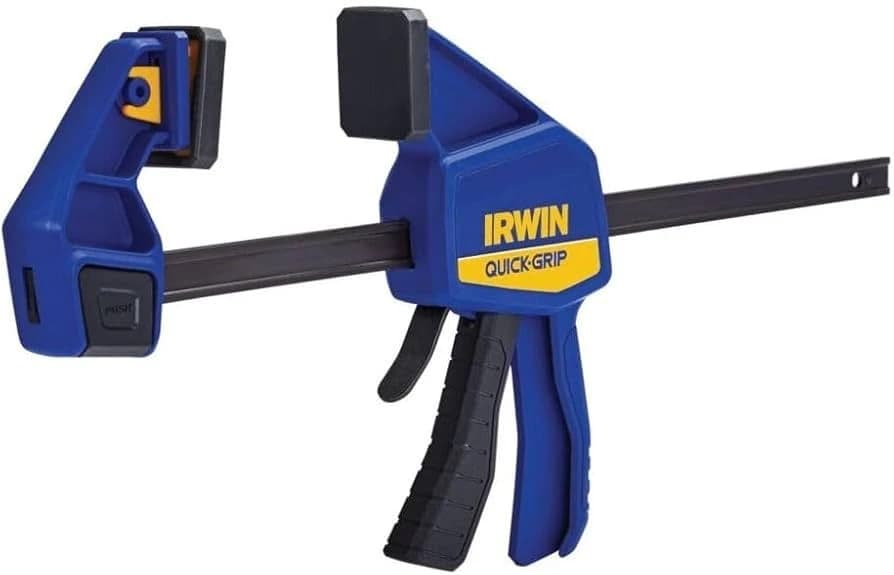 IRWIN QUICK-GRIPOne-Handed Bar Clamp, Medium-Duty, 12", 1964718 product image