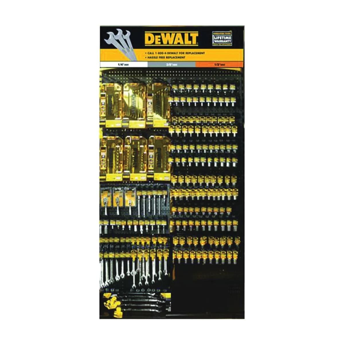 Dewalt Product Box 46pc 1/2" Dr 6pt Impact Socket Set product image