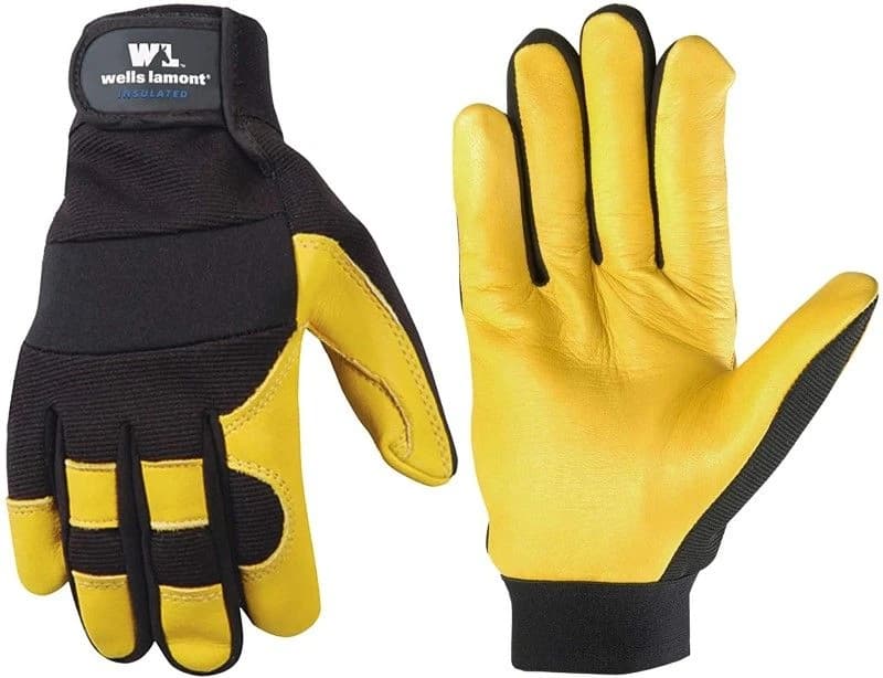 Wells Lamont Men's Lined Deerskin/Spandex Gloves, Medium product image