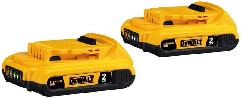 Dewalt 2pk 20V Max Battery 2AH product image