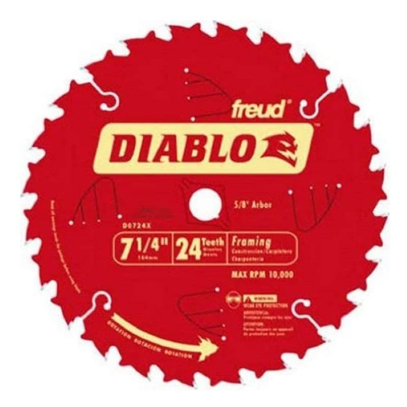 Freud Diablo 7 1/4 Inch x 24T Coated Blade product image