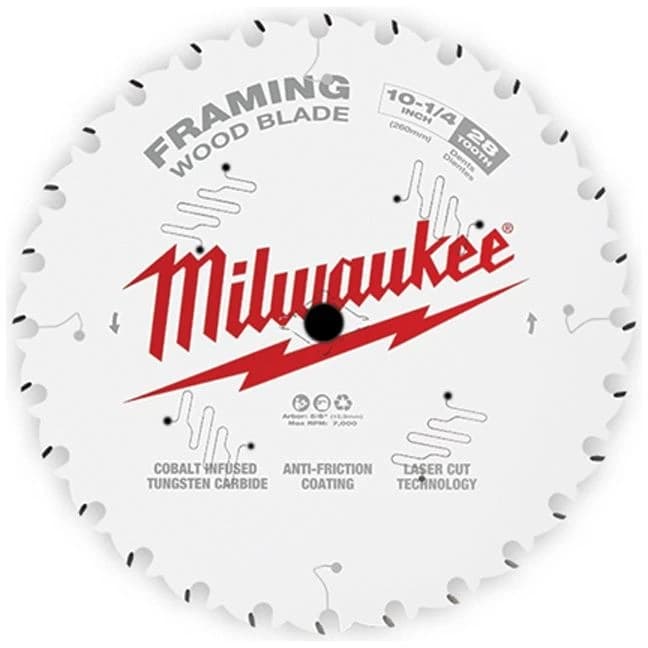 Milwaukee 8 1/4" 24T Framing Circular Saw Blade product image