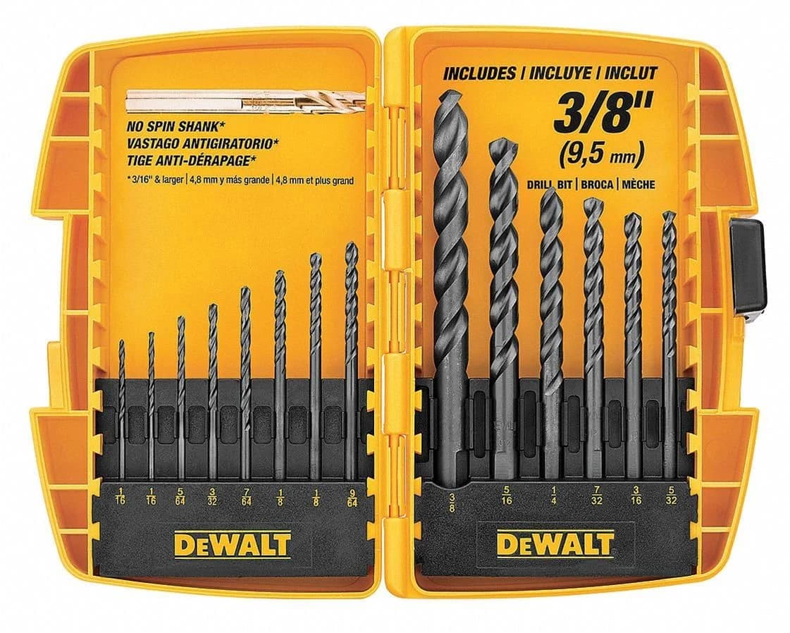 Dewalt 14pc Black Oxide Drill Bit Set product image
