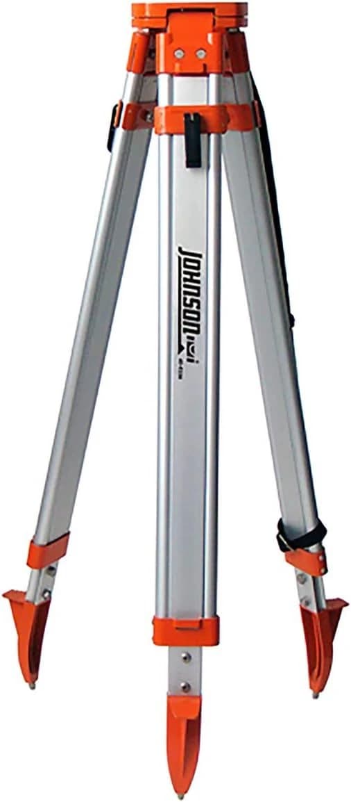 Johnson Contractor Aluminum Tripod with 5/8" - 11 Thread, 4'-5' Working Height product image