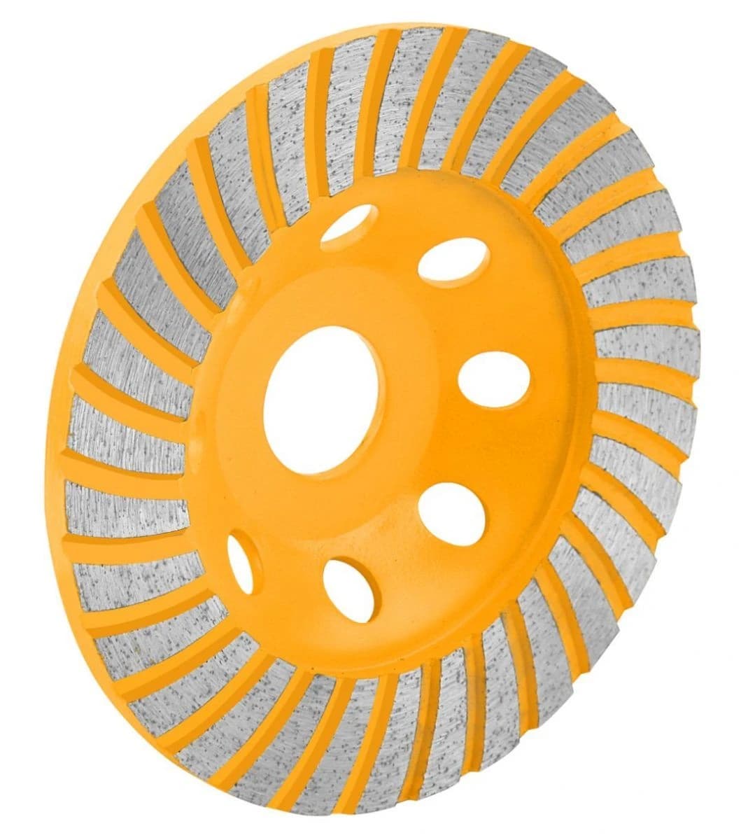 Tolsen 4 1/2" Diamond Segmented Turbo Cup Grinding Wheel product image