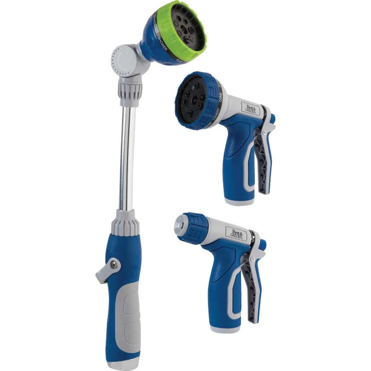 Best Garden Combination Hose Nozzle Set 3pc product image