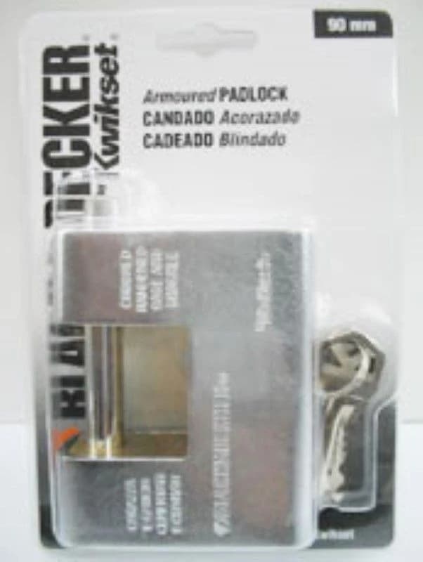 Black and Decker Stainless Steel Bar Lock Armoured CP 90mm product image