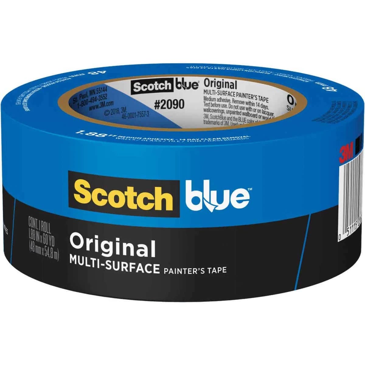 3M Scotch Blue 1.88 Inch x 60 Yd. Original Painter's Tape product image