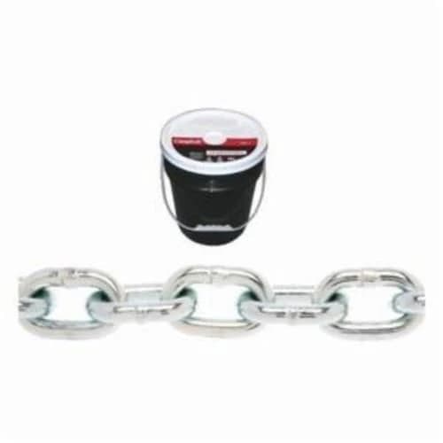 1/4" Grade 30 Proof Coil Chain, Zinc Plated, 141' per Round Pail product image