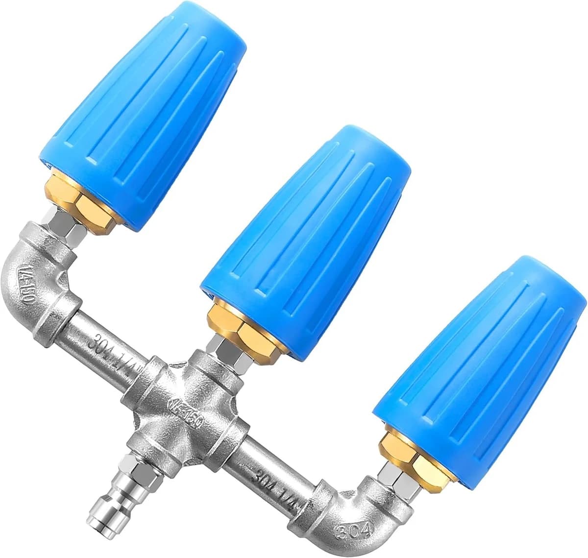 Triple Turbo Nozzle Pressure Washer 360° Rotating w/1/4" Quick Connector 4000PSI product image