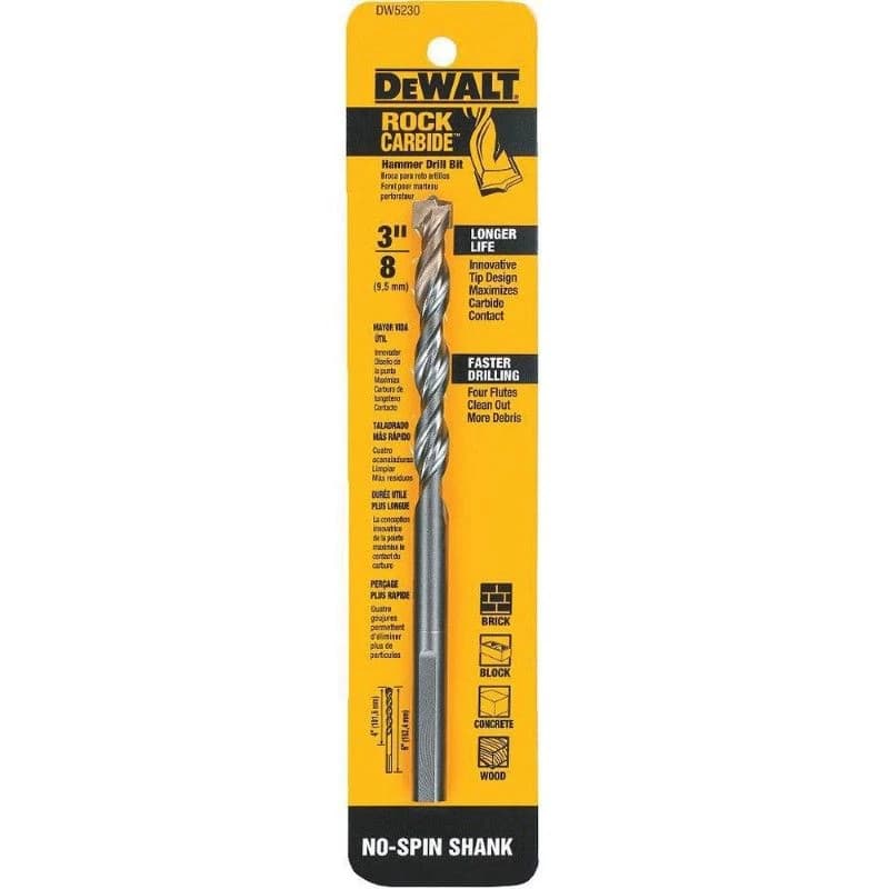 Dewalt Round Shank Bit 3/8" x 4" x 6" product image