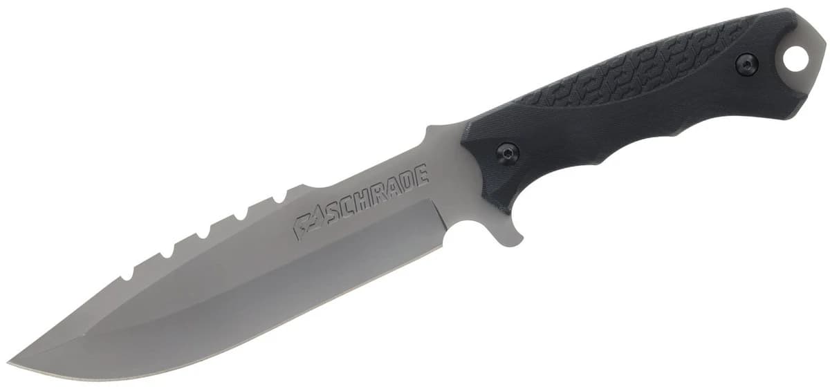 Schrade Extreme Survival 6 Inch Plain Powder Coated Drop Point Knife product image