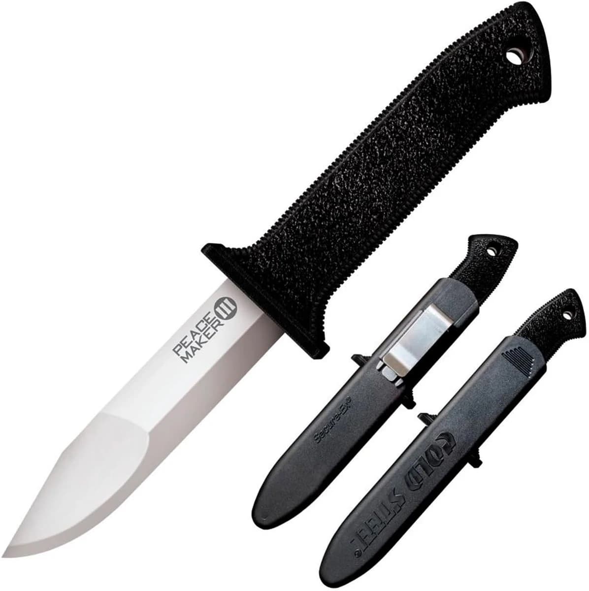 Cold Steel Peace Maker III 4" Fixed Blade 4116 Stainless Steel Clip Point Knife product image