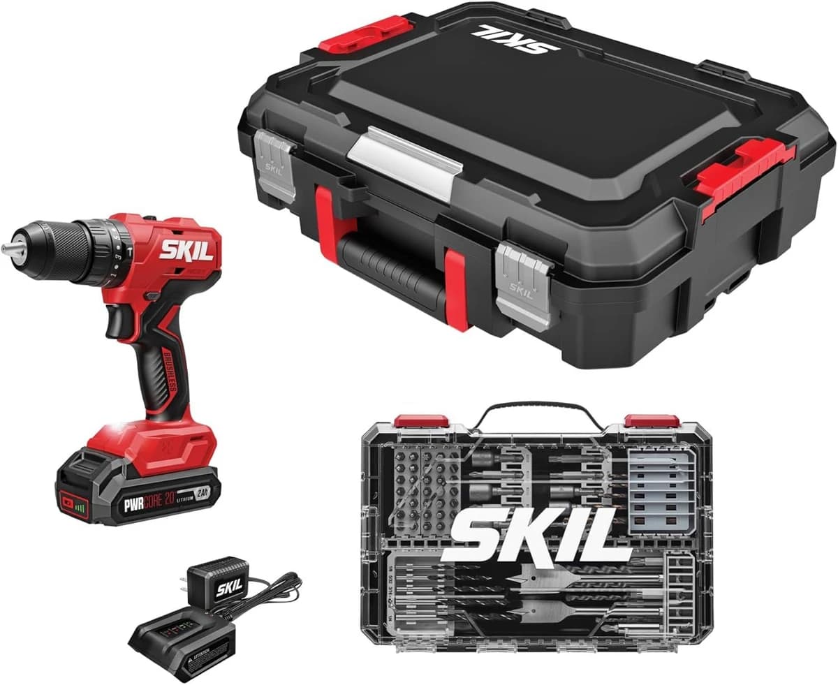 Skil 1/2" 20V Brushless Hammer Drill Kit w/2.0Ah Battery & Charger product image
