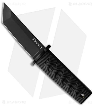 Cold Steel Kyoto II Fixed Blade Knife Tanto Black (3.25" Black) (Kyoto 1) product image
