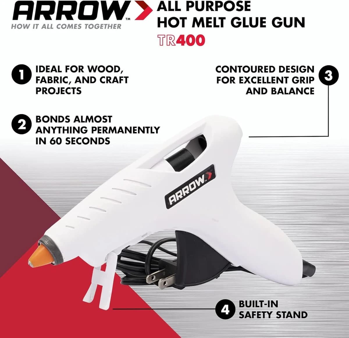 Arrow All Purpose Trigger Feed Hot Melt Glue Gun product image