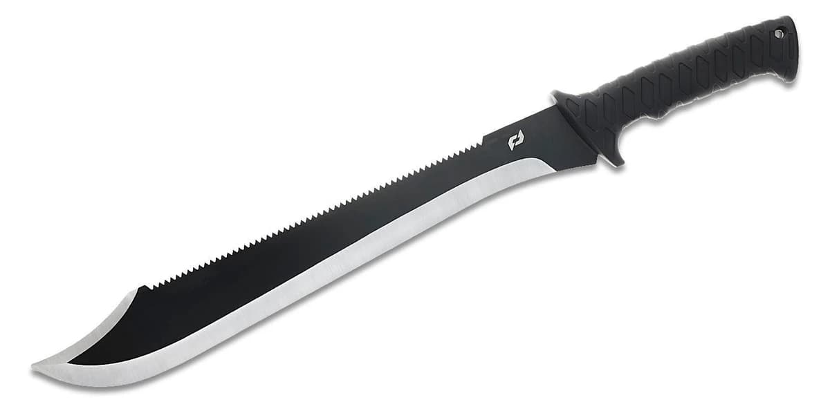 Schrade Delta Class Decimate Sawback Machete 14.5" Polyester Sheath product image
