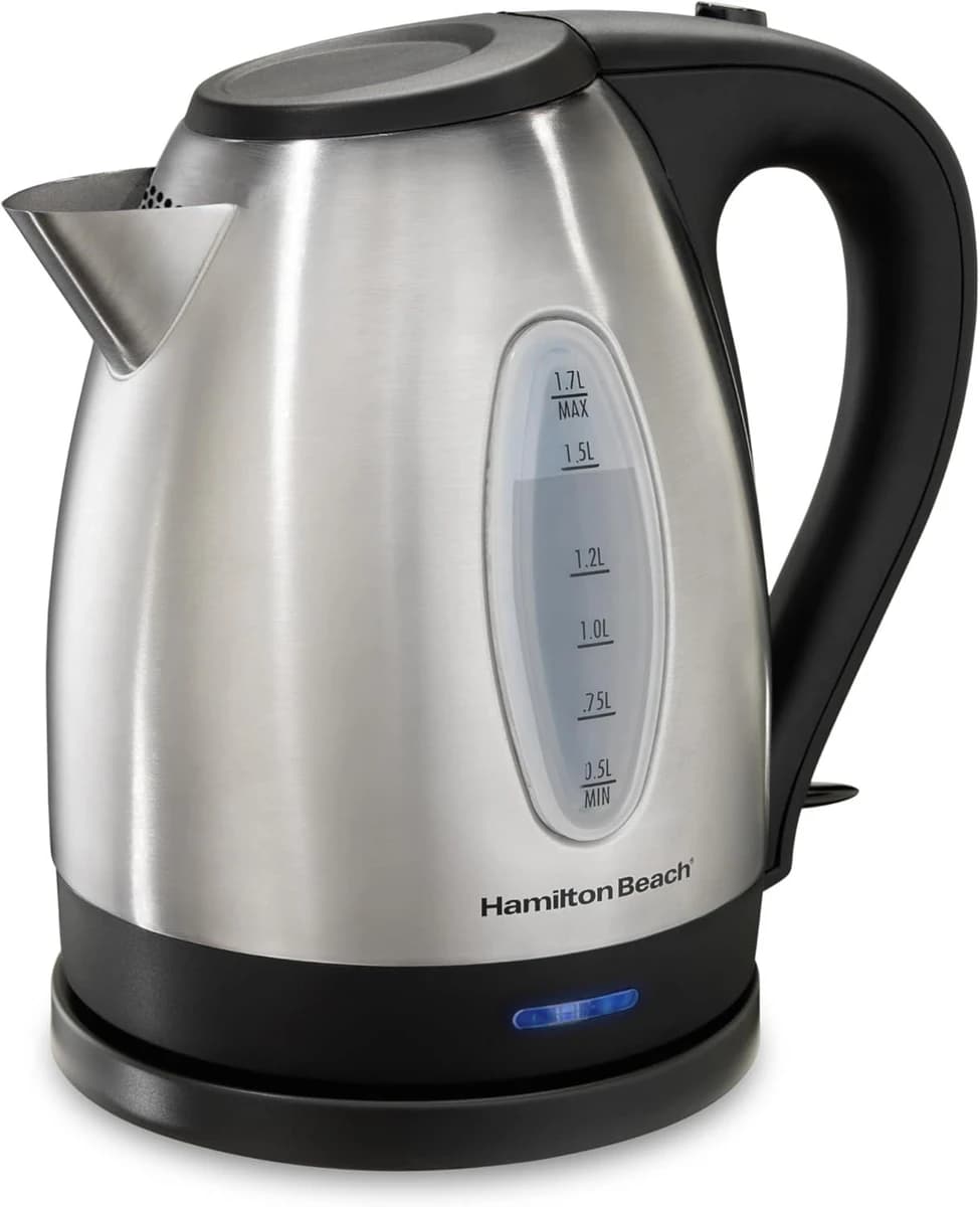 Hamilton Beach Auto-Shutoff and Boil-Dry Protection Electric Tea Kettle 1.7L product image