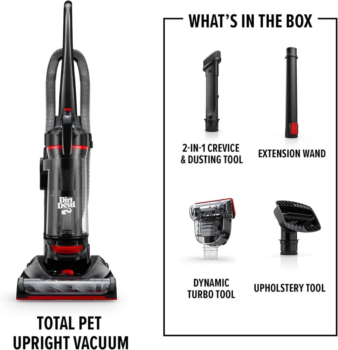 Dirt Devil Multi-Surface Total Pet+ Upright Bagless Vacuum product image