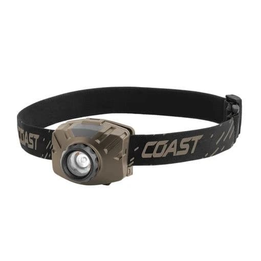 COAST FL70R 515 Lumen Rechargeable Dual Power IP54 Rated LED Headlamp product image
