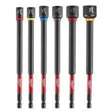 Milwaukee 6pc SHOCKWAVE Impact Duty 6" Magnetic Nut Driver Set product image