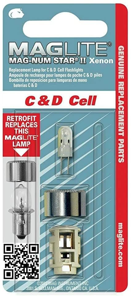 Mag 2 Cell C/D Xenon Lamp Bulb product image