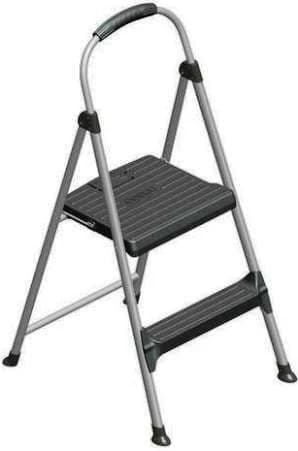 Cosco Two Step Big Step Folding Step Stool w/Rubber Hand Grip (11308PBLW4) product image