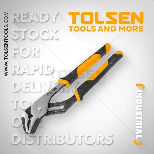 Tolsen Water Pump Pliers Industrial 12" product image