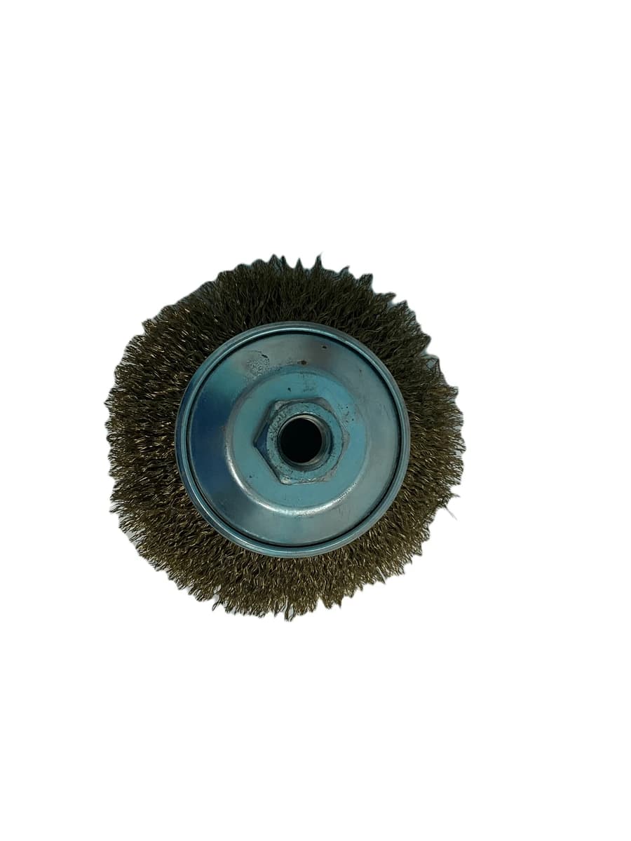 Brush Steel Crimped Wire, Cup Shape 5" (125mm) product image