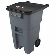 Bin - 50 Gallon Brute Rollout - RUBBERMAID product image